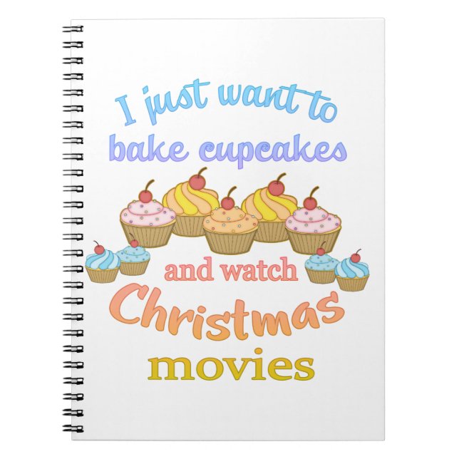 Cuaderno Películas y pasteles de navidades (Frente)