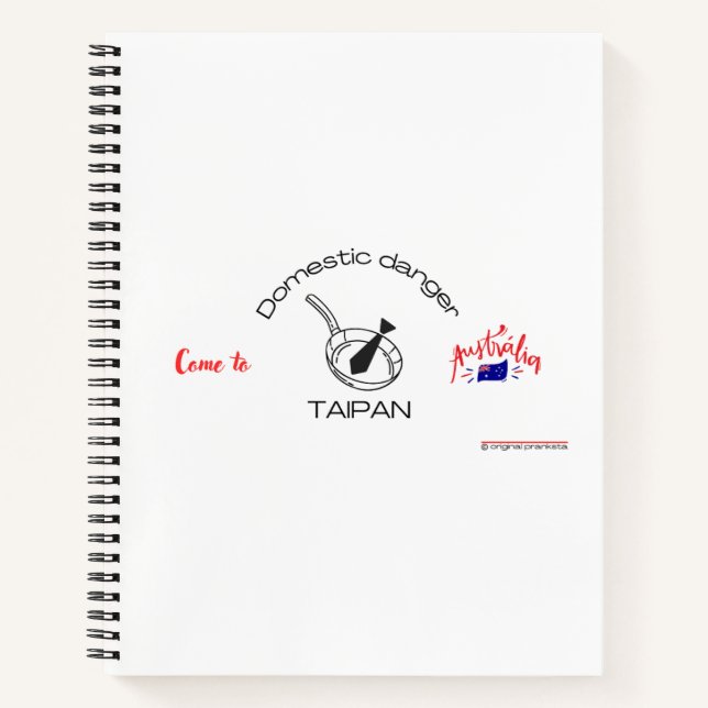 Cuaderno Peligro doméstico (Anverso)