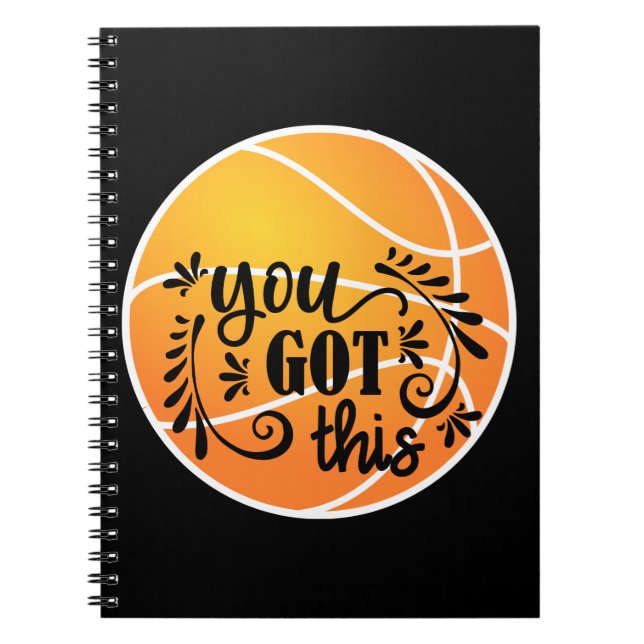 Cuaderno Pelota de baloncesto | Tienes Esto (Frente)