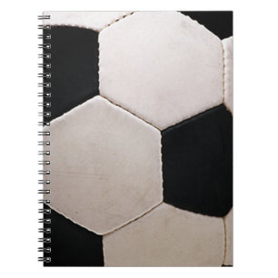 Cuaderno Pelota de fútbol blanca y negra
