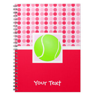 Cuaderno Pelota de tenis linda