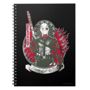 Cuaderno Pelotón del suicidio el   Deadshot "soy el ligero