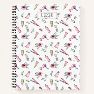 Cuaderno Peluquero, Estilista de Belleza Salón Personalizad