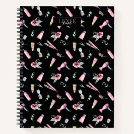 Cuaderno Peluquero, peluquera Salón de belleza personalizad