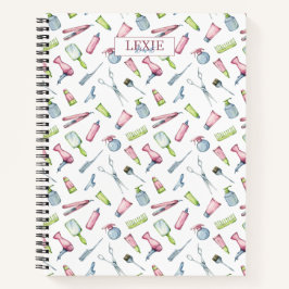 Cuaderno Peluquero, peluquera Salón de belleza personalizad