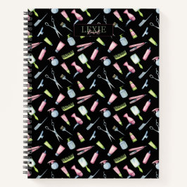 Cuaderno Peluquero, peluquera Salón de belleza personalizad