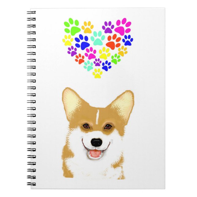 Cuaderno Pembroke Corgi  (Frente)