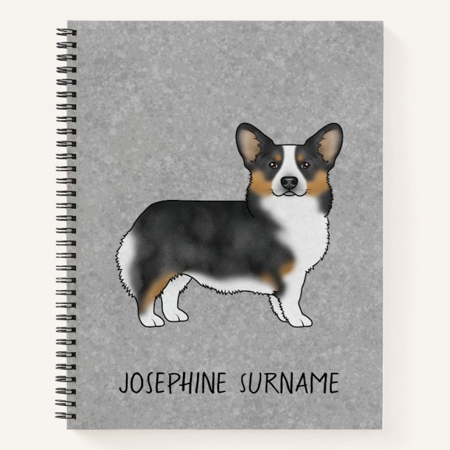 Cuaderno Pembroke Pembroke Welsh Corgi Cartog Dog (Anverso)
