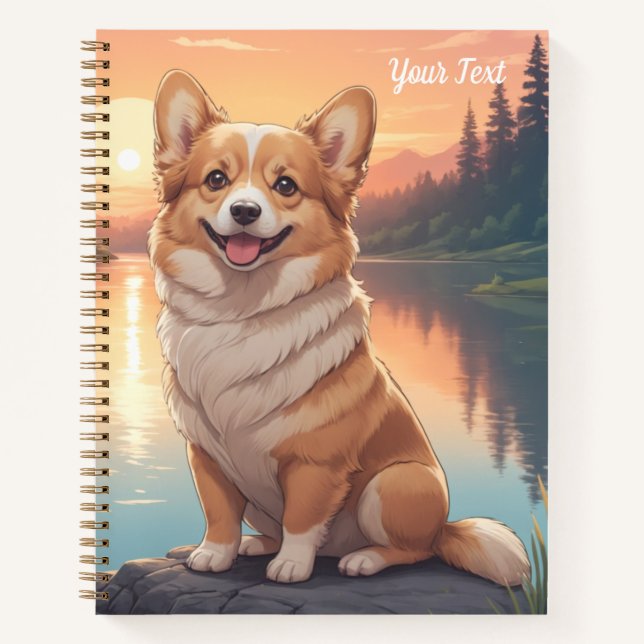 Cuaderno Pembroke Welsh Corgi by Lake (Anverso)