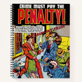 Cuaderno Penalización del bebé enfrenta el delito de cómics