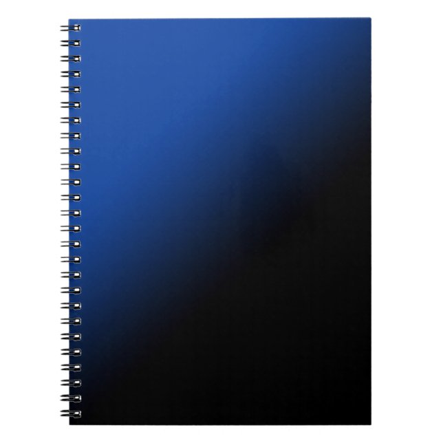 Cuaderno Pendiente negra y azul (Frente)