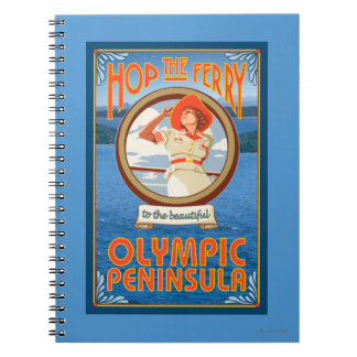 Cuaderno Península olímpica, Washington, aguanta el ferry