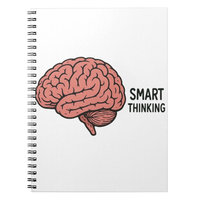 Cuaderno Pensamiento inteligente El poder del cerebro (Frente)
