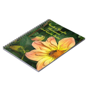 Cuaderno "Pensamientos al azar, observaciones, y cita