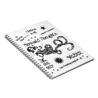 Cuaderno Pensamientos de la sirena