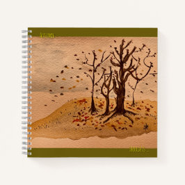 Cuaderno Pensamientos de otoño