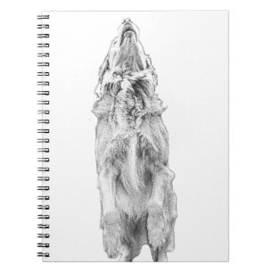 Cuaderno Pensamientos dorados en luz gris