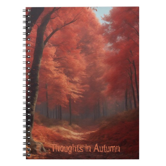Cuaderno Pensamientos en Otoño (Frente)