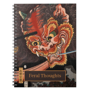 Cuaderno Pensamientos Ferales- Oni Rey Shutendoji