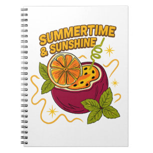 Cuaderno Pensamientos tropicales - Diario de verano