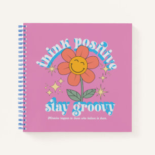 Cuaderno Pensar en el lema de Stay Groovy