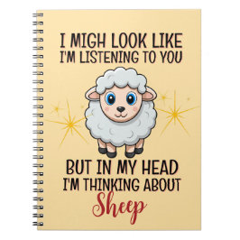 Cuaderno Pensar en las ovejas - Divertido