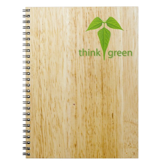 Cuaderno Pensar en verde (Frente)