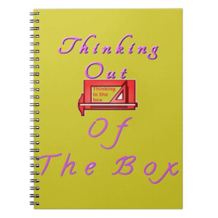 Cuaderno Pensar fuera del diseño de caja