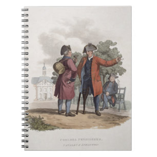 Cuaderno Pensionistas de Chelsea, caballería e infantería