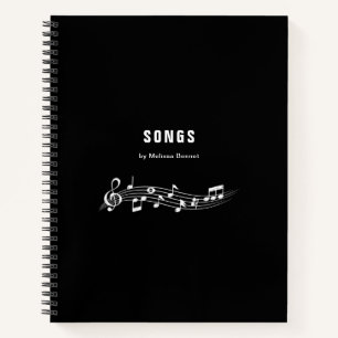 Cuaderno Pentagram musical