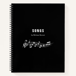 Cuaderno Pentagram musical