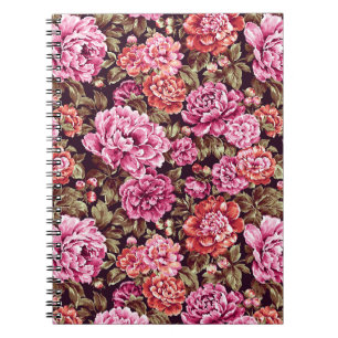 Cuaderno Peonías en Flor