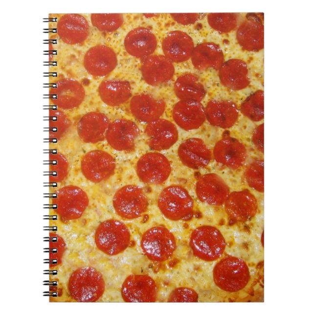 Cuaderno Pepperoni Pizza (Frente)