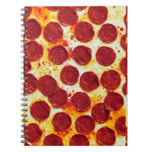 Cuaderno Pepperoni Pizza Notebook