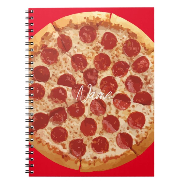 Cuaderno Pepperoni Pizza Thunder_Cove (Frente)