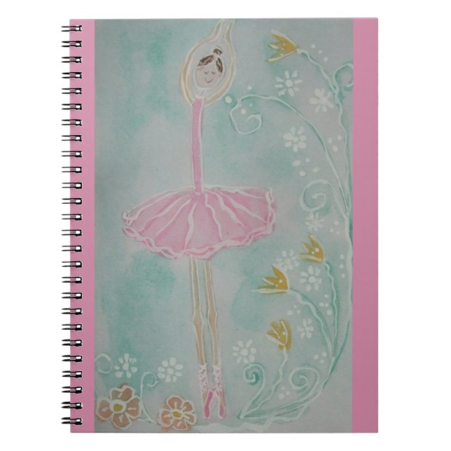 Cuaderno Pequeña bailarina (Frente)