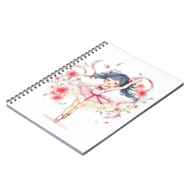Cuaderno Pequeña bailarina chica (Lado Izquierdo)