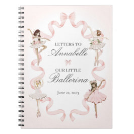 Cuaderno Pequeña Ballerina le envía cartas a mi hija bebé