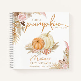 Cuaderno Pequeña Calabaza Boho Cae Flor