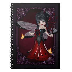 Cuaderno Pequeña Cookie Devil Chica Diseño 1 Portátil
