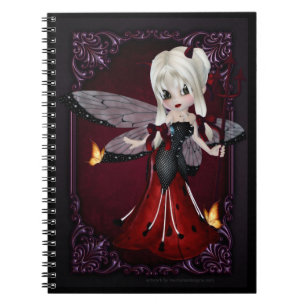 Cuaderno Pequeña Cookie Devil Chica Diseño 2 para Portátil