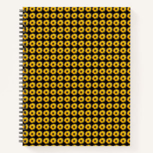 Cuaderno Pequeña creencia Gran huella de girasol