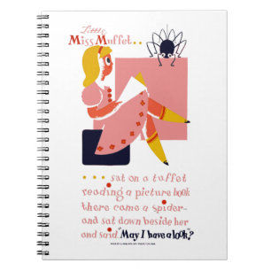 Cuaderno Pequeña Miss Muffet