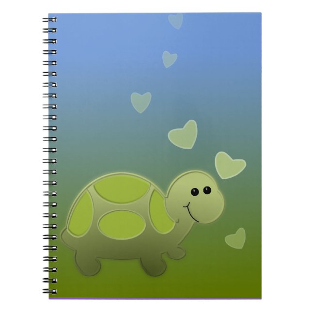 Cuaderno Pequeña tortuga (Frente)