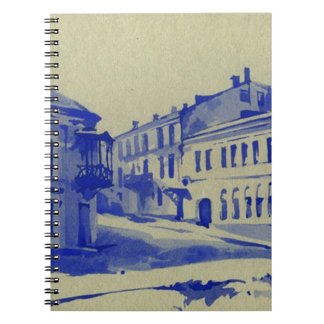 Cuaderno Pequeñas calles en la ciudad vieja (Frente)