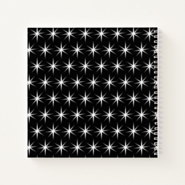 Cuaderno pequeñas estrellas lindas (Reverso)