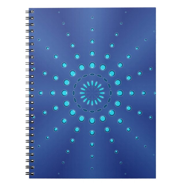 Cuaderno Pequeñas joyas azules (Frente)