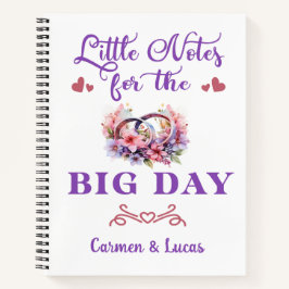 Cuaderno Pequeñas notas para el Big Day Notebook & Journal
