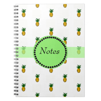 Cuaderno Pequeñas Piñas Doradas