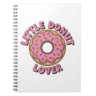 Cuaderno Pequeño Amante de Donut | Niños